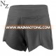 Cheap custom sport shorts female black yoga shorts